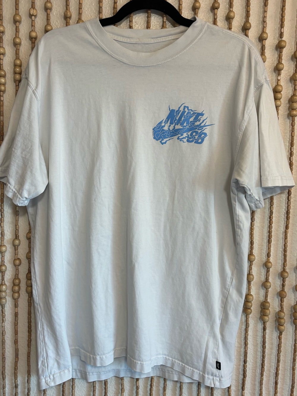 Nike SB Year of the Dragon White Blue Short Sleeve Casual T Shirt. Medium - Picture 4 of 7
